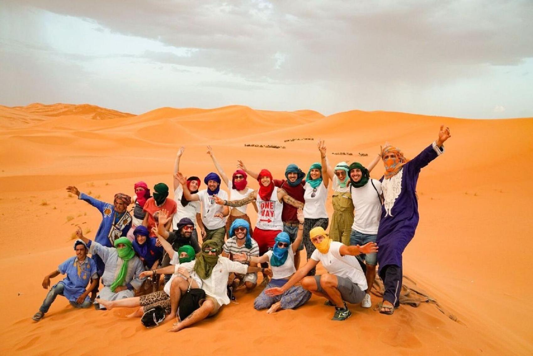 Erg Chebbi Khamlia Desert Camp 梅尔祖卡 外观 照片